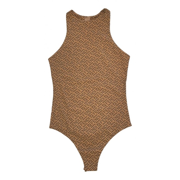 Fendi X Skims HIGH NECK BODYSUIT - Picture 1 of 5